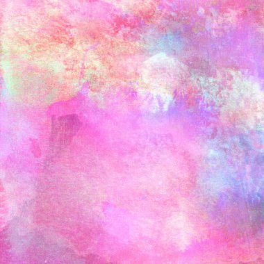 Soyut pembe suluboya tasarımı. Aqua boyalı doku, yakın çekim. Asgari arkaplan.