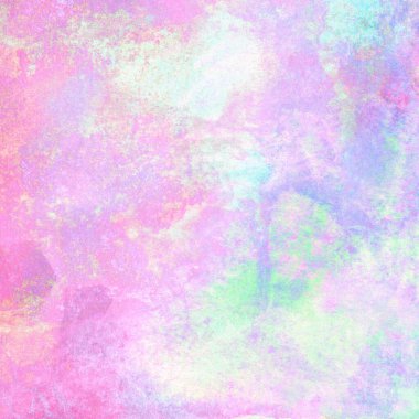 Soyut pembe, mavi ve eflatun suluboya tasarımı. Aqua boyalı doku, yakın çekim. Asgari arkaplan.