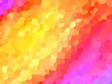 Çokgen biçimli hafif Çokrenkli vektör arkaplanı