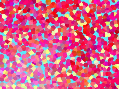 Arkaplan için soyut geometrik renkli desen. vektör illüstrasyonu