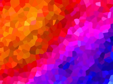 soyut renkli arkaplan, kristaller mozaik