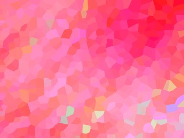 Değişik renklerde renkli mozaik