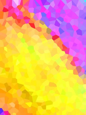 renkli çokgen mozaik arkaplan, vektör illüstrasyonu