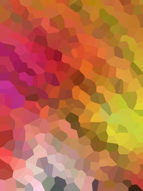 Renkli altıgenli soyut geometrik arkaplan