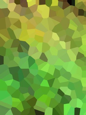 küçük yeşil üçgenler oluşan arka plan.