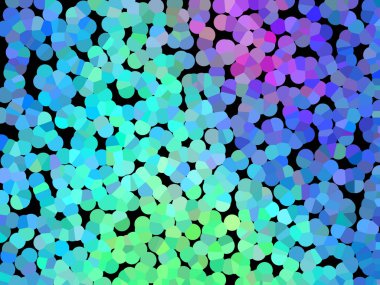 soyut vektör boyalı - cam mozaik arkaplan - mavi ve yeşil