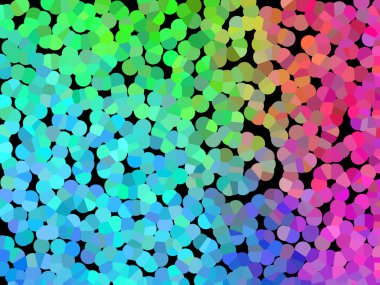 Yıldızlı soyut renkli arkaplan, vektör illüstrasyonu