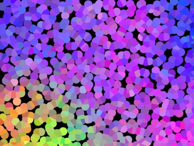 soyut pastel yumuşak renkli bulanık desenli arka plan mavi, eflatun, pembe ve sarı tonlarda odak noktasından