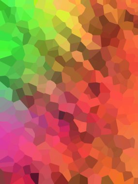 çokgenli renkli soyut geometrik arkaplan
