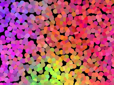 Bokeh ile soyut renkli arkaplan