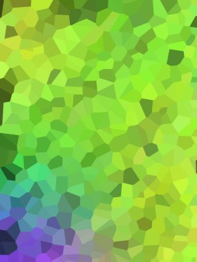 Mavi, mor Küçük Altıgen arkaplanının soyut çizimi