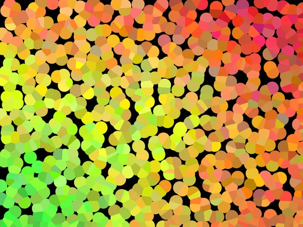 Çok renkli, gökkuşağı vektör kaplamalı ve çokgen tarzlı. Noktalı ve üçgenli dekoratif tasarım. modern tasarım