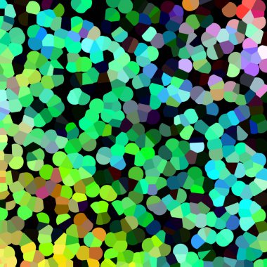 Renkli bokeh arka plan. Vektör çizim.