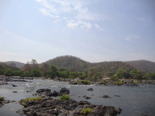 Río con escena — Foto de Stock