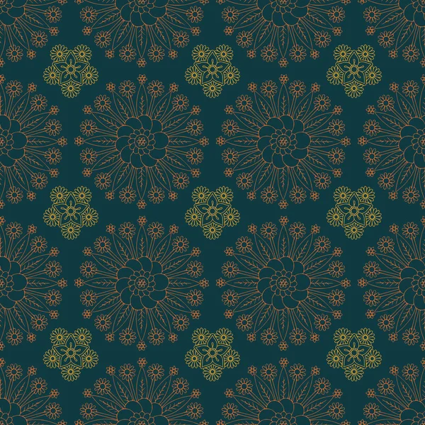 Kraliyet viktorya dikişsiz desen vektör arka plan