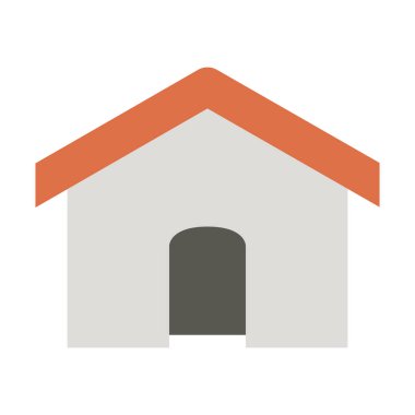 Ev simgesi vektör illüstrasyonu