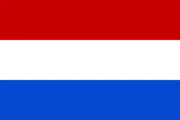 Bandeira Nacional Holanda Design Gráfico Conceitos Antecedentes Comerciais — Vetor de Stock