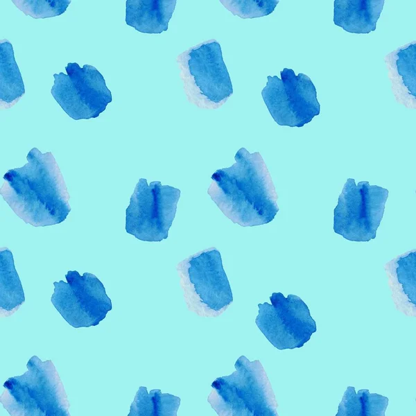Nahtlose abstrakte Aquarellmuster mit buntem Pinsel, Linie, Fleck, Strich. Handzeichnung Hintergrund — Stockfoto