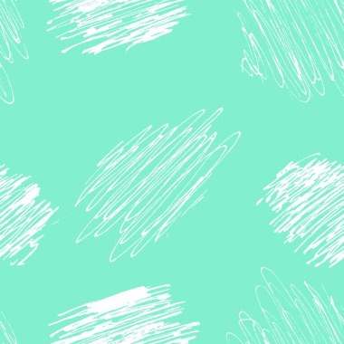 Geometrik çizgi, daire ile dikişsiz soyut desen. El çizim tarzı arka plan. Grafik stili.