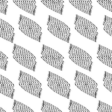 Geometrik çizgi, benekli süs ile dikişsiz soyut desen. El çizim tarzı arka plan. Grafik stili.