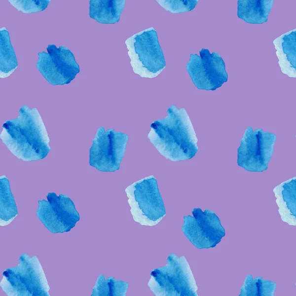 Χωρίς ραφές αφηρημένο μοτίβο υδατογραφημένου με πολύχρωμη βούρτσα μπογιάς, γραμμή, λεκέ, εγκεφαλικό επεισόδιο. Φόντο σχεδίασης χεριών — Φωτογραφία Αρχείου