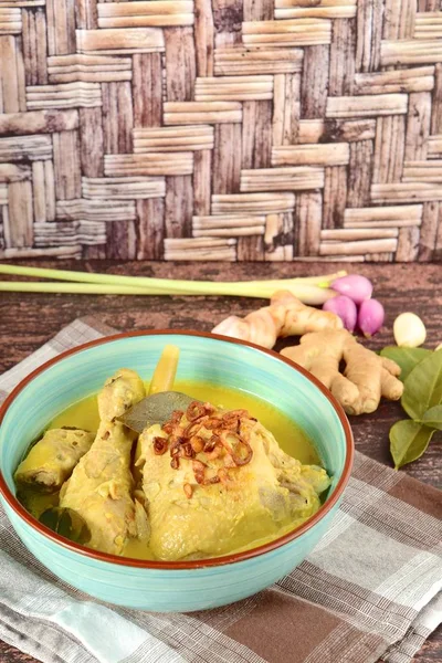 Indonéské Kuchyně Opor Ayam — Stock fotografie