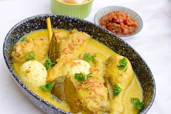 Opor Ayam Indonesiska Köket — Stockfoto