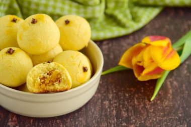 Nastar, Endonezya ananas tart tanımlama bilgileri. Eid al Bayramı kutlamak için popüler tatlı