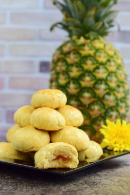 Nastar, Endonezya ananas tart tanımlama bilgileri. Eid al Bayramı kutlamak için popüler tatlı