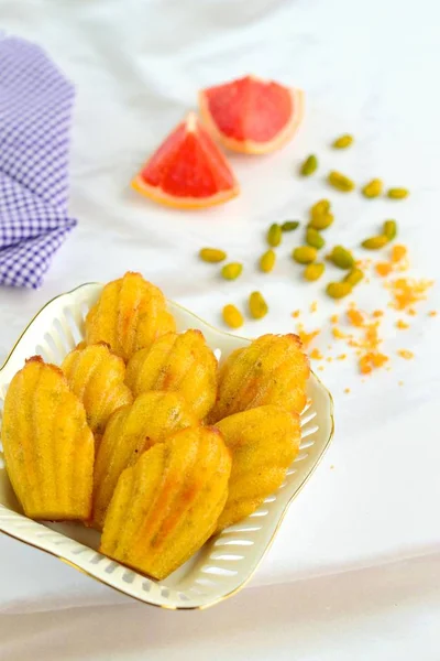 Грейпфрутовое Фисташковое Печенье — стоковое фото