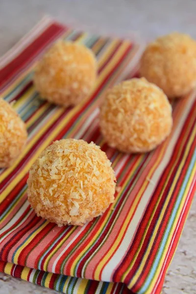 Coconut Sweet Potato Energy Balls —  Fotos de Stock
