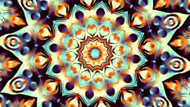 Spinning mandala loop sfondo — Video Stock