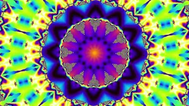 Dönen mandala döngü arkaplanı