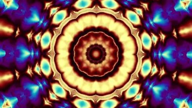Dönen mandala döngü arkaplanı