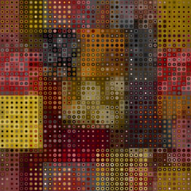 Geometrik soyut desen.