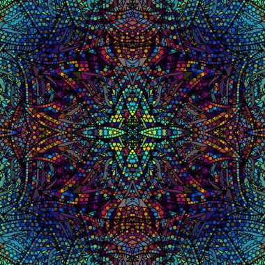 Dikişsiz desen desenli.