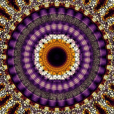 Dikişsiz mozaik desen