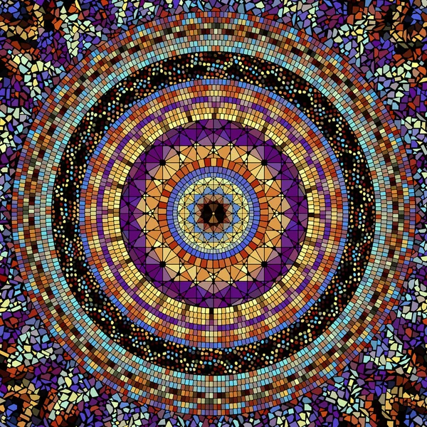 Dikişsiz mozaik desen