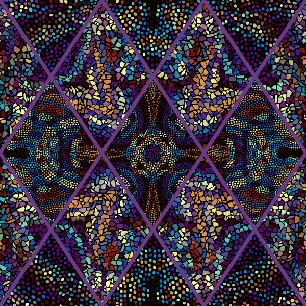 Sorunsuz mozaik sanat desen