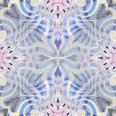 Dikişsiz mozaik desen