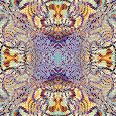 Dikişsiz mozaik desen