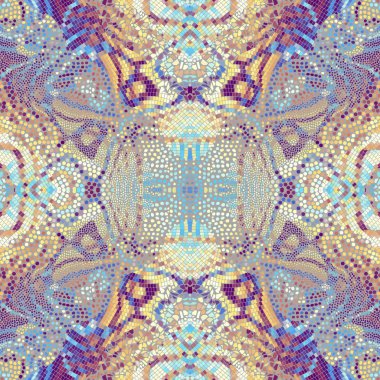 Dikişsiz mozaik desen