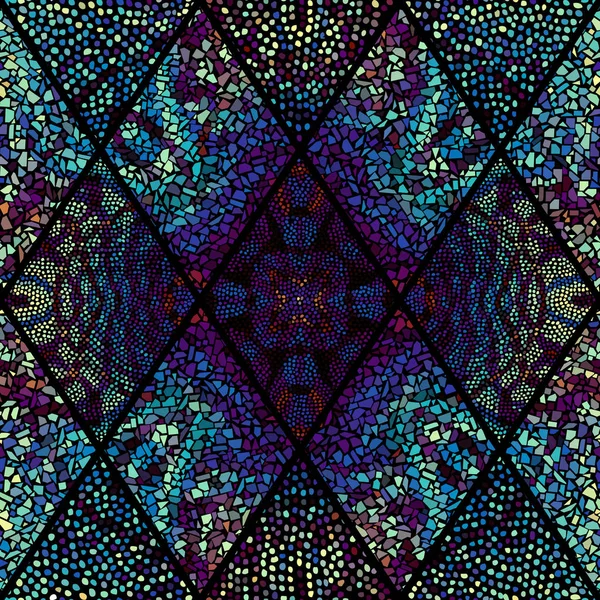 Sorunsuz mozaik sanat desen