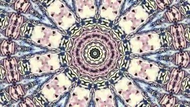 Süslemeli mandala döngü arkaplanı