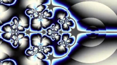 Gelecekçi soyut döngü arkaplanı