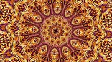 Süslemeli mandala döngü arkaplanı