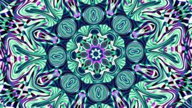 Süslemeli mandala döngü arkaplanı