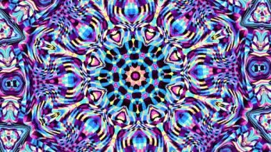 Süslemeli mandala döngü arkaplanı