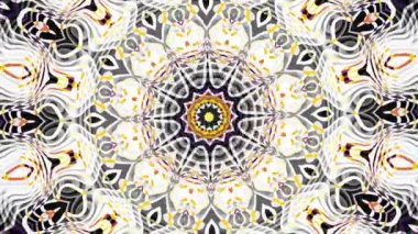 Süslemeli mandala döngü arkaplanı