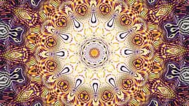 Süslemeli mandala döngü arkaplanı